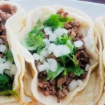 Taco de Asada (Chopped Beef)